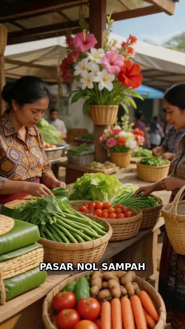 Dunia Tanpa Plastik: Pasar Tradisional